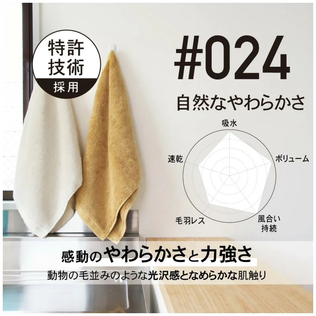 タオル研究所 #024 自然なやわらかさ